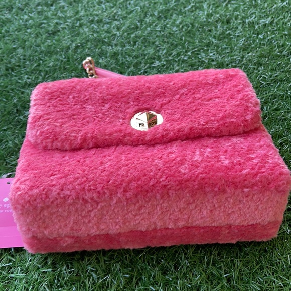 Kate Spade Natalia Foux Fur small flap crossbody - Picture 5 of 16